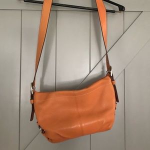 Coach leather handbag